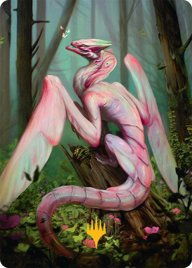 Bloomvine Regent Art Card (46/54) (Gold-Stamped Planeswalker Symbol)