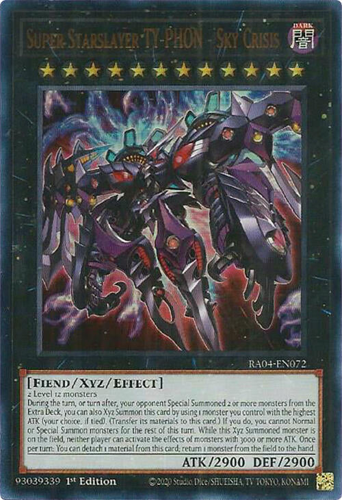 Super Starslayer TY-PHON - Sky Crisis (UR)
