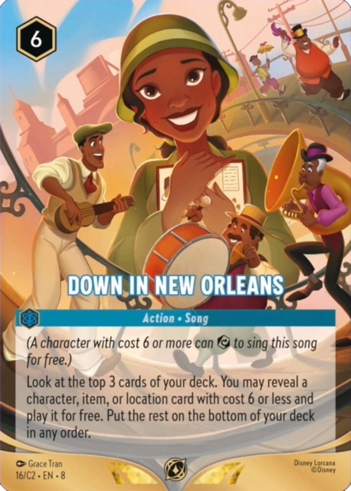 Down in New Orleans [Disney Lorcana Promo Cards]