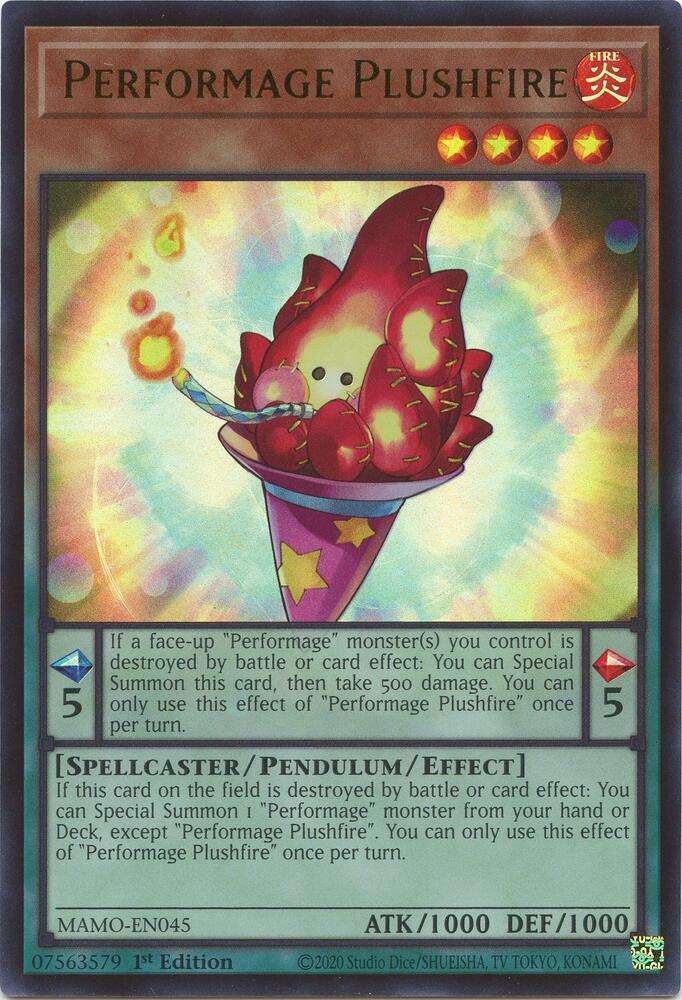 Performage Plushfire [Magnificent Monsters]
