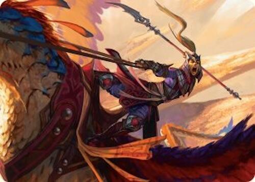 Dragonback Lancer Art Card (3/54)