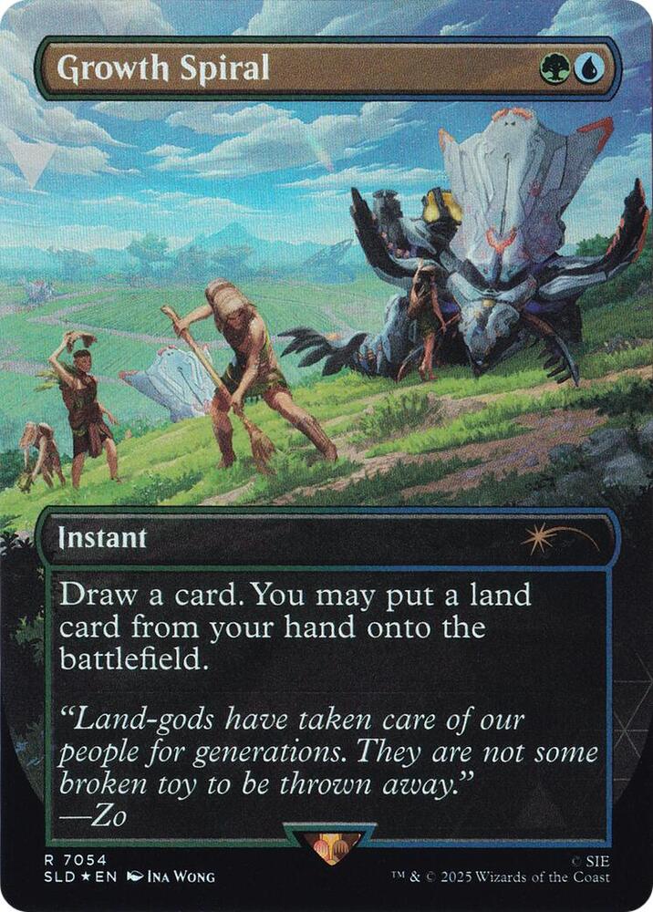 Growth Spiral (Rainbow Foil)