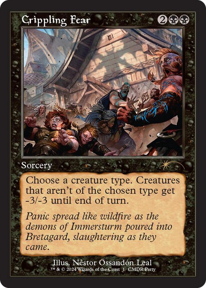 Crippling Fear (Retro Frame)