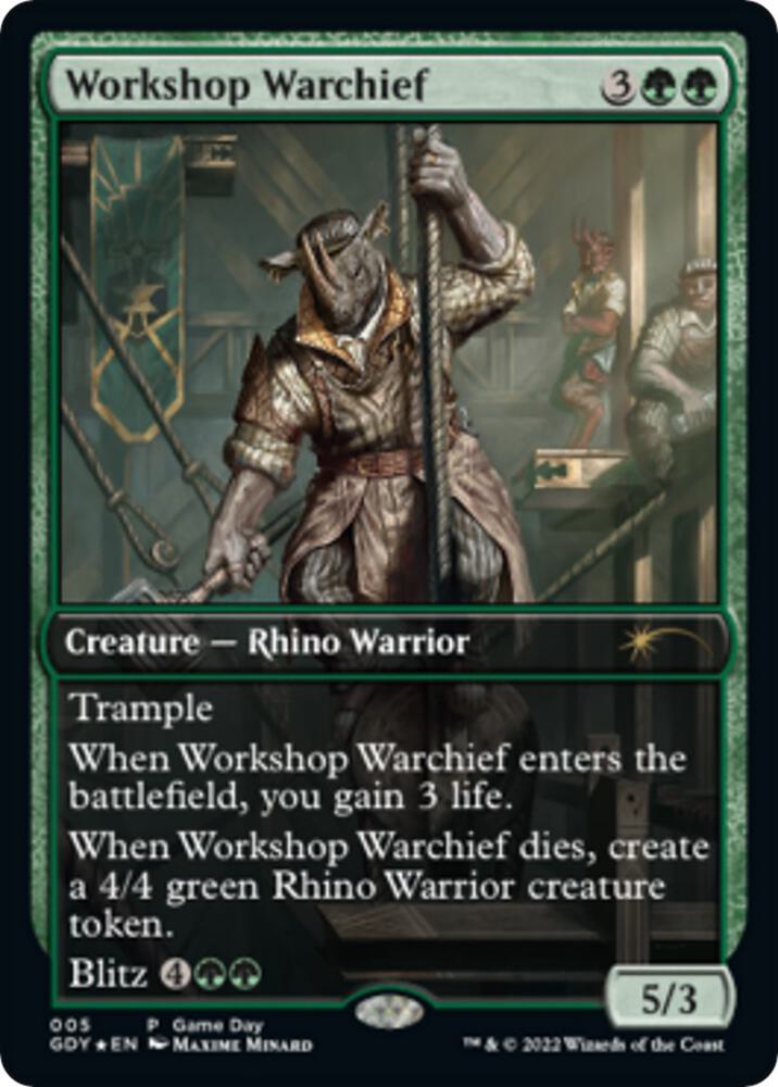 Workshop Warchief