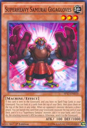 Superheavy Samurai Gigagloves (Starfoil)