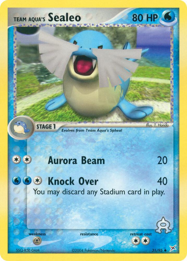 Team Aqua's Sealeo - 31/95