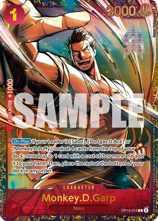 Monkey.D.Garp (Treasure Cup March 2026)