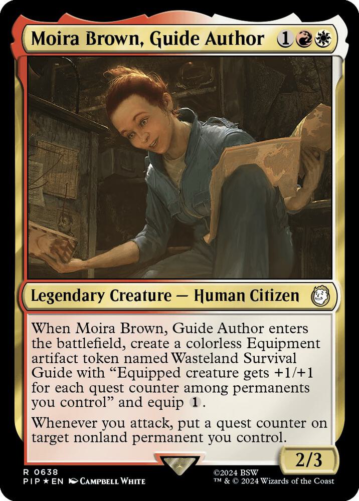 Moira Brown, Guide Author (Surge Foil)