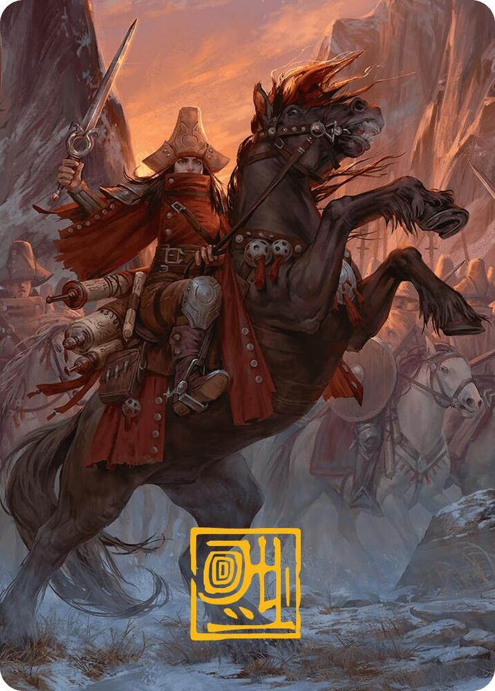 Zealous Conscripts Art Card (Gold-Stamped Signature)
