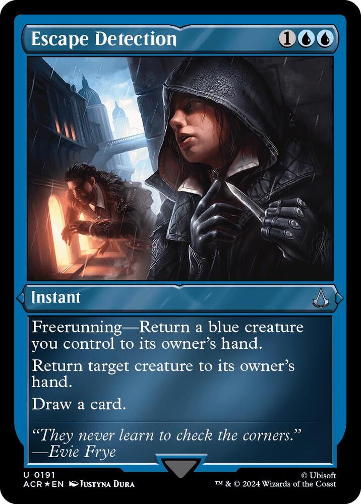 Escape Detection (Foil Etched)