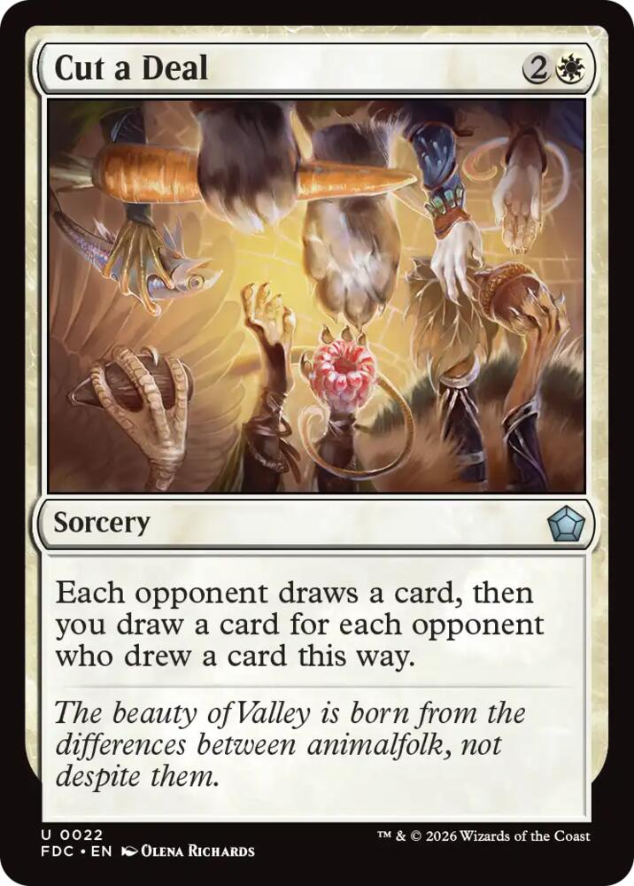 Cut a Deal [Commander: Foundations]