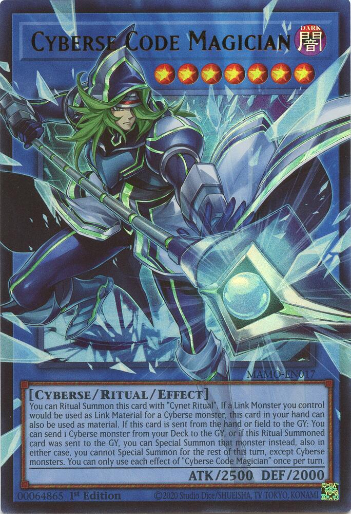 Cyberse Code Magician (Extended Art) [Magnificent Monsters]