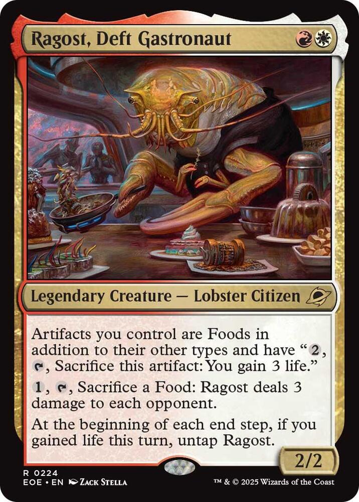 Ragost, Deft Gastronaut