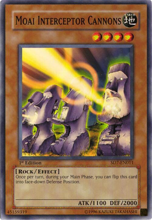 Moai Interceptor Cannons