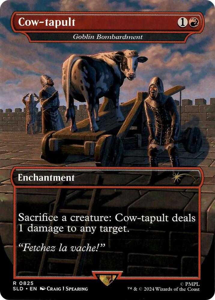 Cow-tapult - Goblin Bombardment