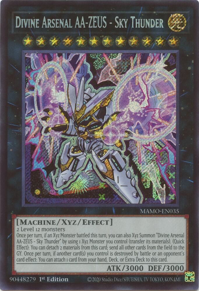 Divine Arsenal AA-ZEUS - Sky Thunder (Secret Rare) [Magnificent Monsters]