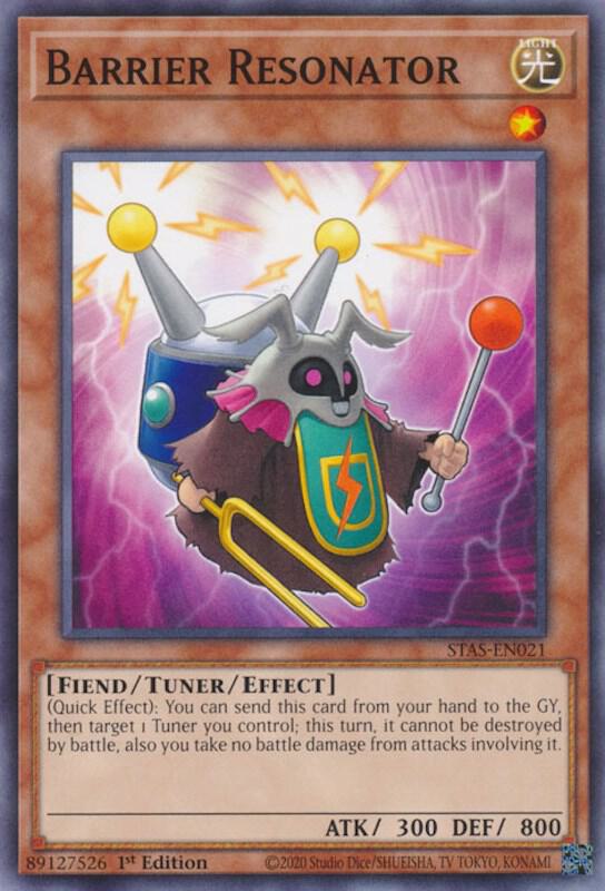 Barrier Resonator