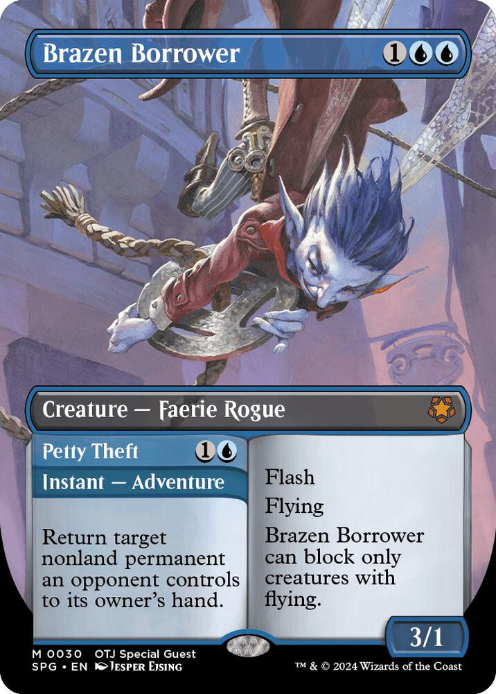 Brazen Borrower (Borderless)