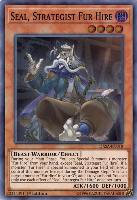 Seal, Strategist Fur Hire