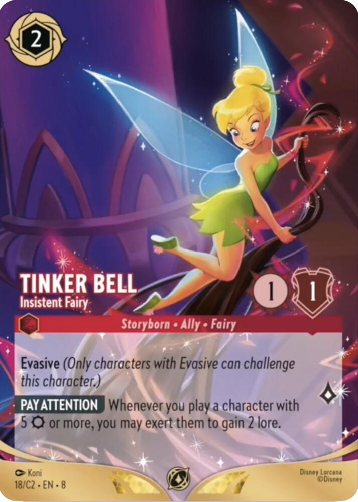 Tinker Bell - Insistent Fairy [Disney Lorcana Promo Cards]