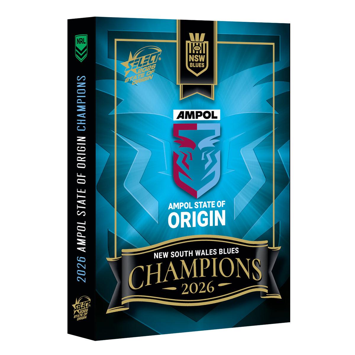 Select 2026 State of Origin Champions Card Set - NSW Blues
