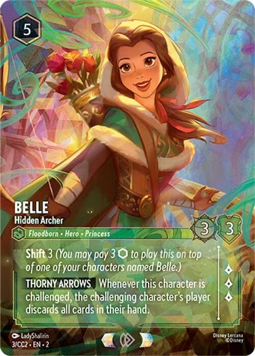 Belle - Hidden Archer [Disney Lorcana Promo Cards]