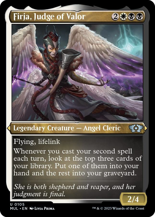 Firja, Judge of Valor (Foil Etched)