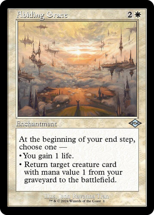Abiding Grace (Retro Frame)