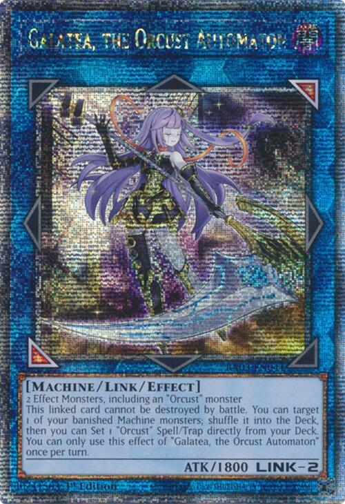 Galatea, the Orcust Automaton (Quarter Century Secret Rare)