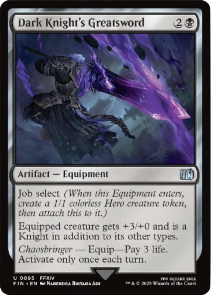 Dark Knight's Greatsword