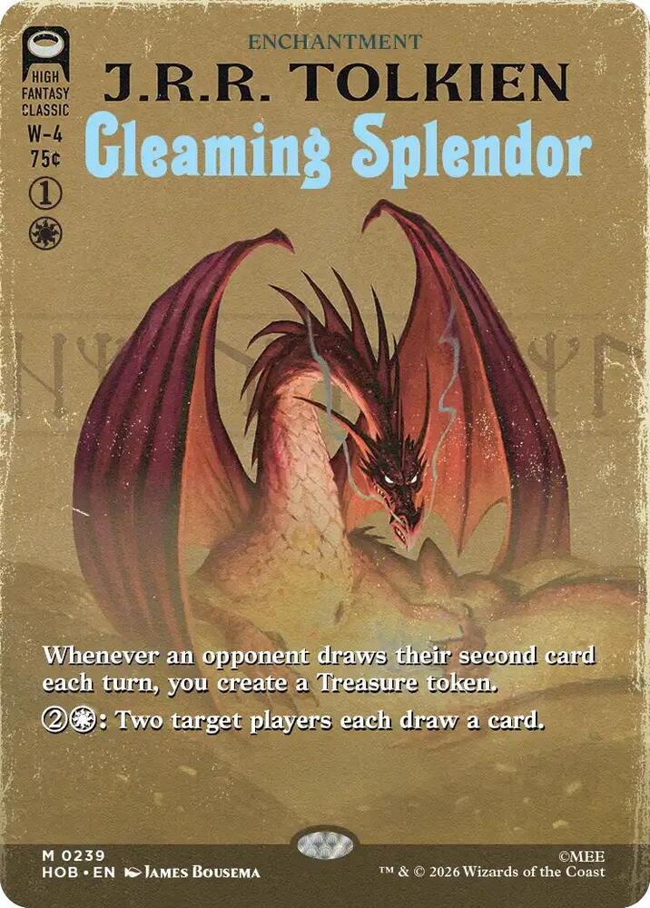 Gleaming Splendor (Borderless)