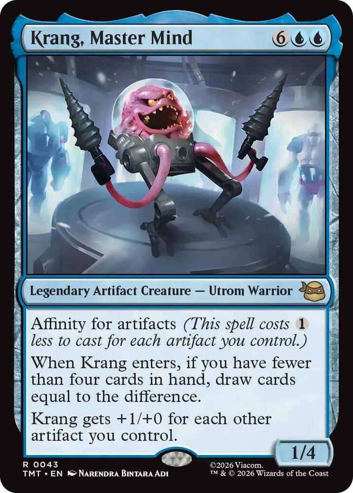 Krang, Master Mind