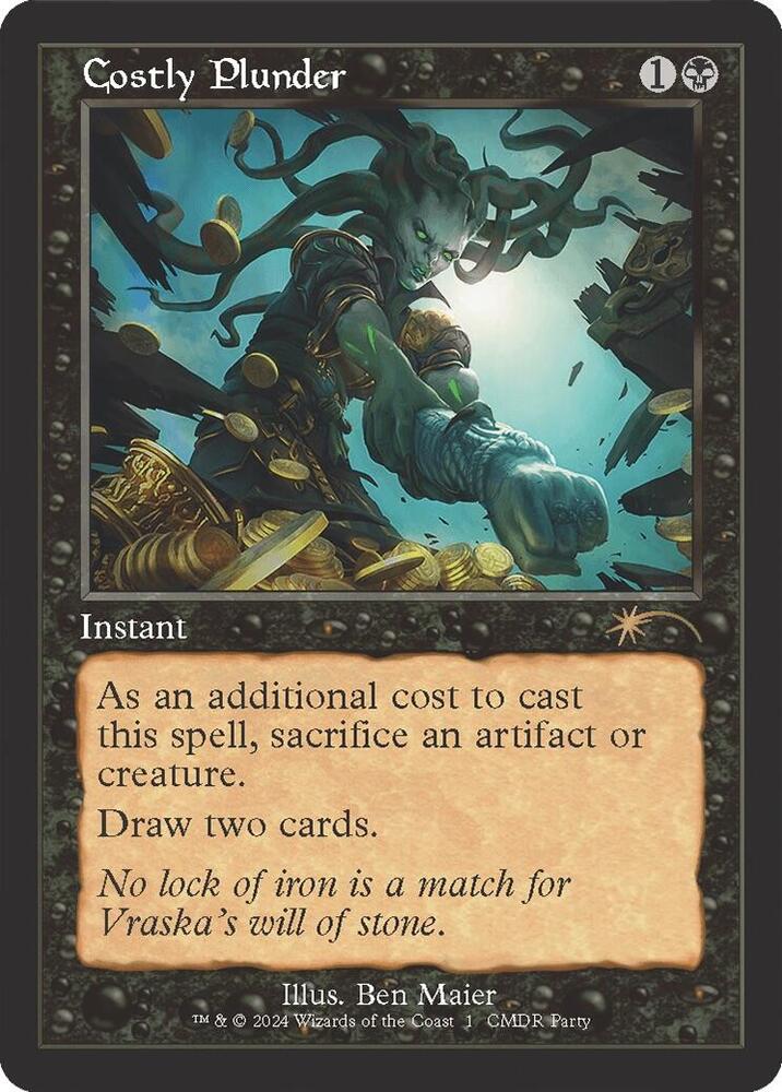 Costly Plunder (Retro Frame)