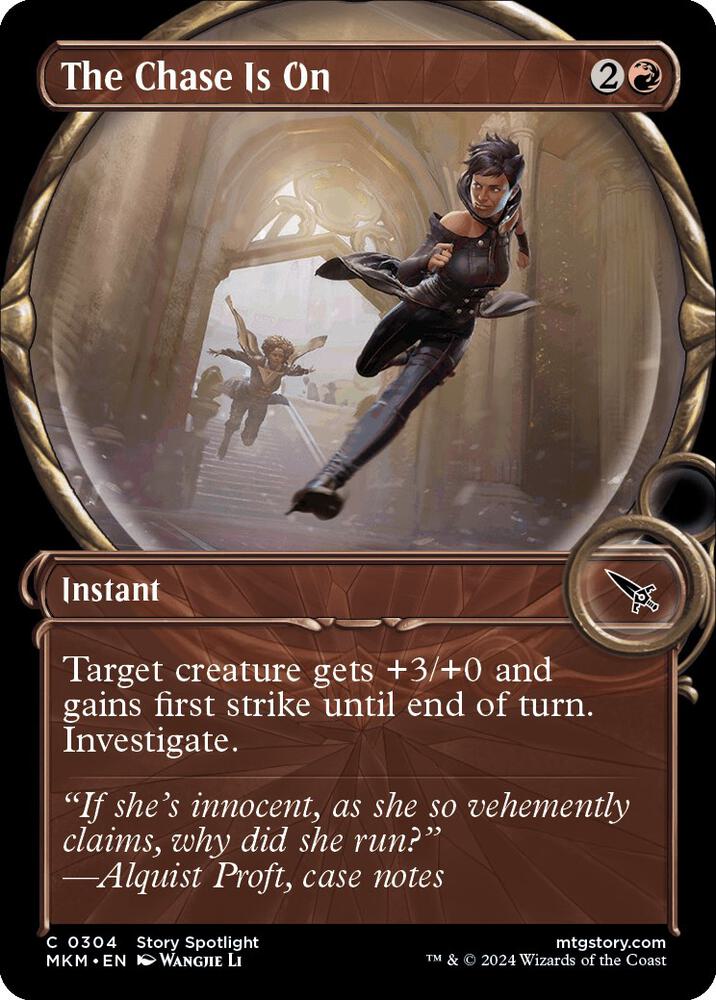The Chase Is On (Showcase)