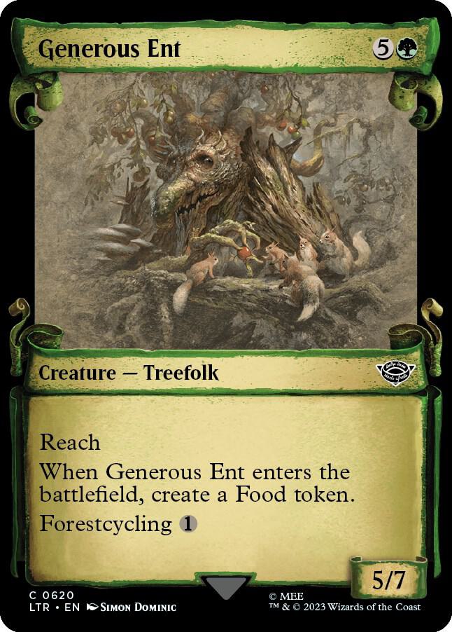 Generous Ent (Showcase Scrolls)