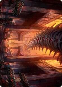 Bloodfell Caves Art Card