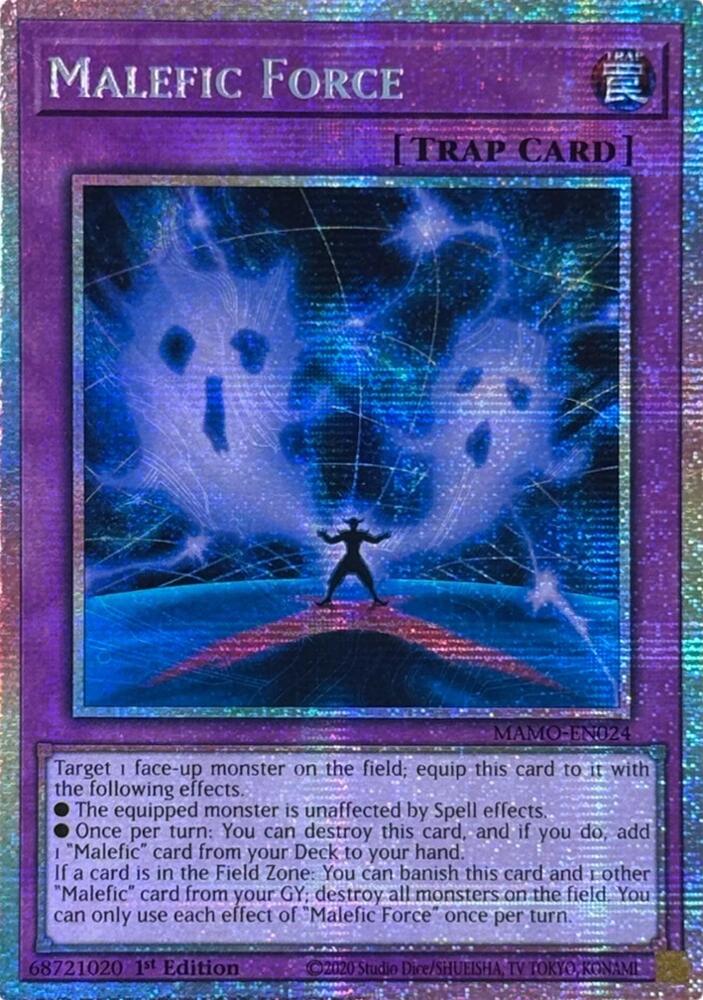 Malefic Force (Starlight Rare) [Magnificent Monsters]
