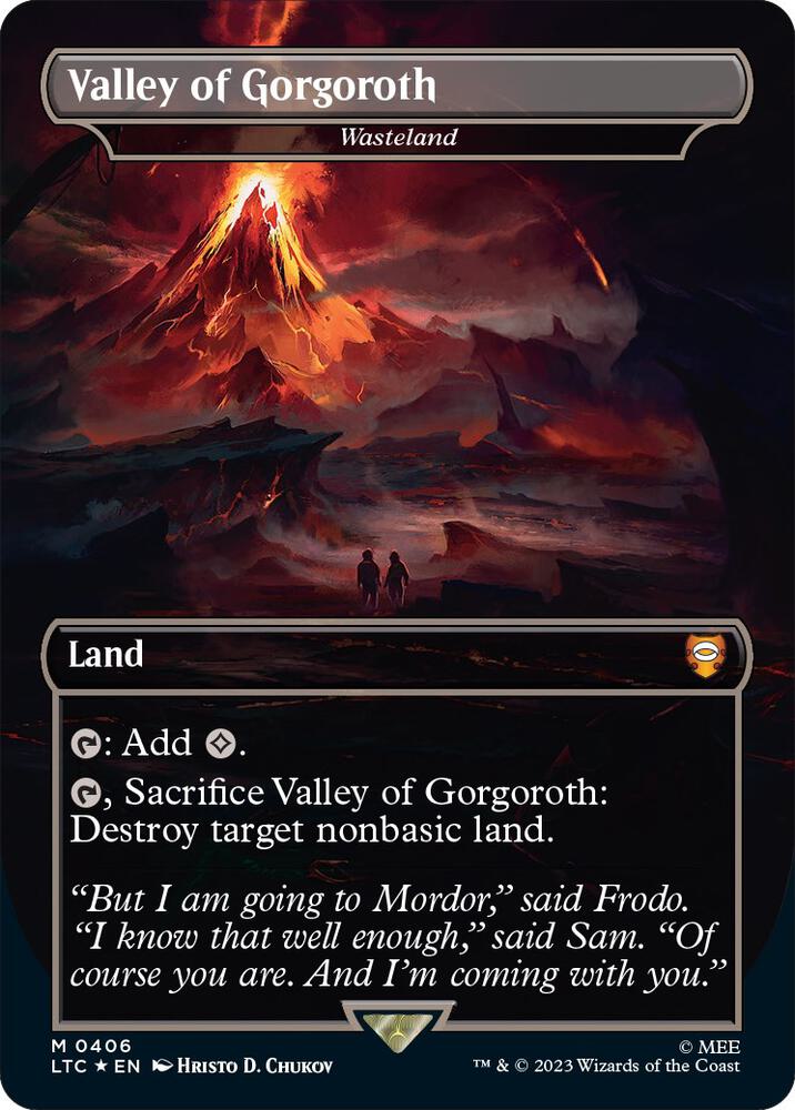 Valley of Gorgoroth - Wasteland (Surge Foil)