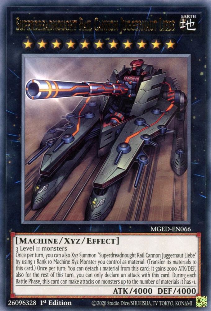 Superdreadnought Rail Cannon Juggernaut Liebe