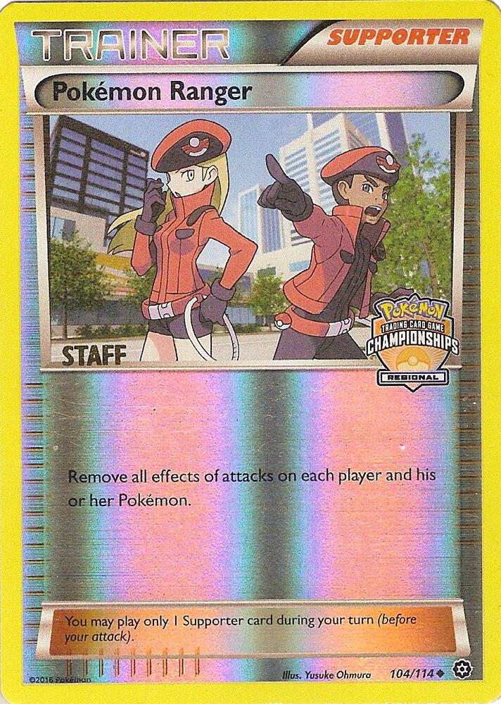 Pokemon Ranger - 104/114 (Regional Championships) [Staff]