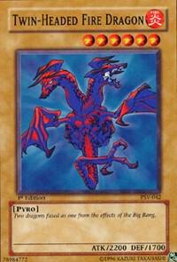 Twin-Headed Fire Dragon