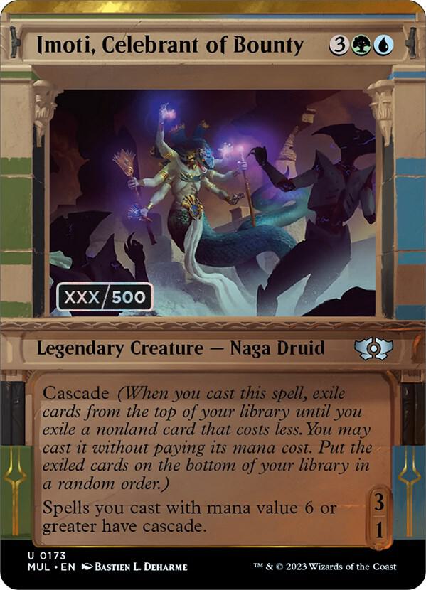Imoti, Celebrant of Bounty (Serial Numbered)