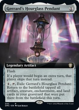 Gerrard's Hourglass Pendant (Extended Art)