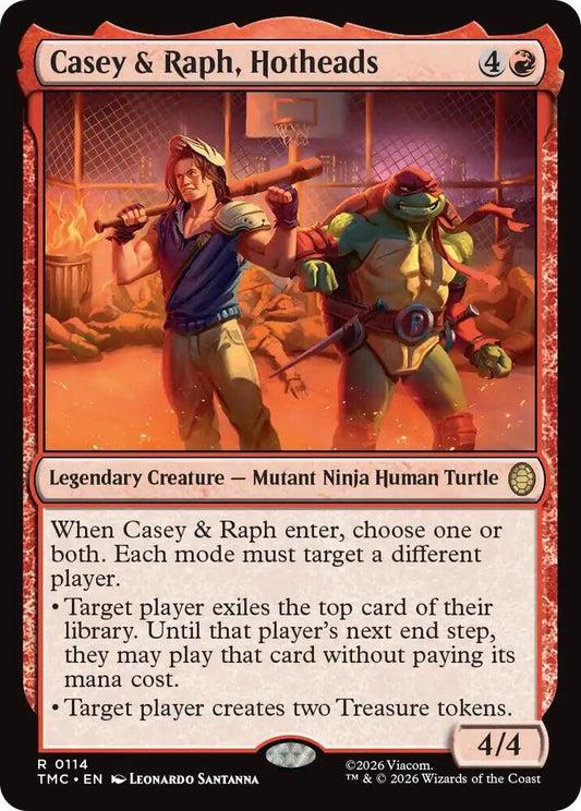 Casey & Raph, Hotheads