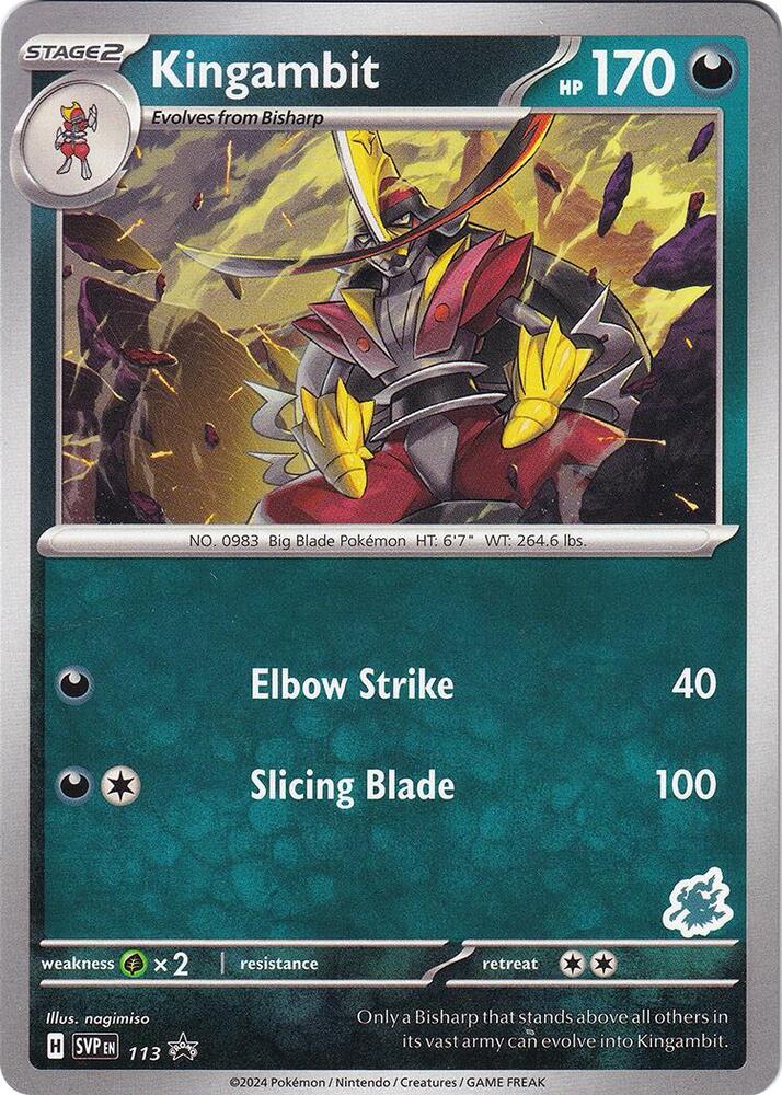 Kingambit - Darkrai Deck