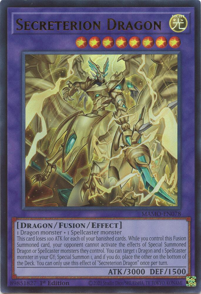 Secreterion Dragon [Magnificent Monsters]