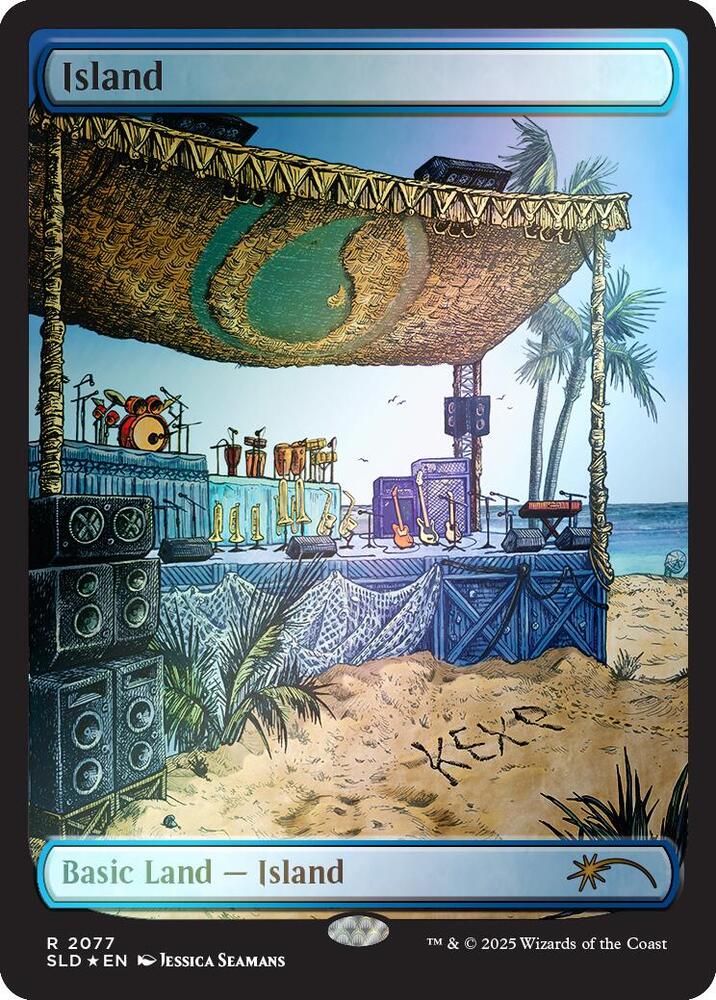 Island (2077) (Rainbow Foil)