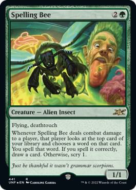 Spelling Bee (Galaxy Foil)