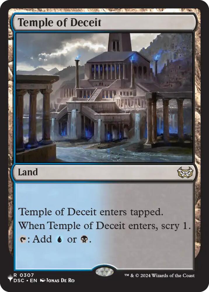Temple of Deceit [The List Reprints]