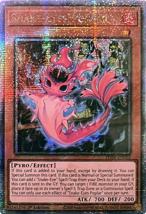 Snake-Eyes Poplar (Quarter Century Secret Rare)